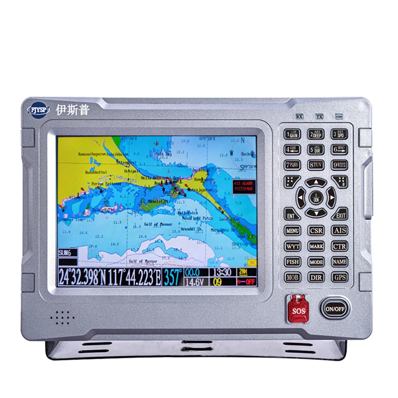 8 Inch Chart Plotter GPS BDS Combo Echo Sounder for Fishing Boat & Ships
8 Inch Chart Plotter GPS BDS Combo Echo Sounder for Fishing Boat & Ships