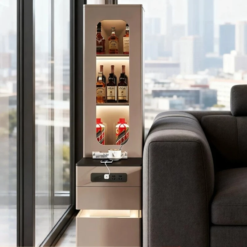 LTT light luxury living room entrance entrance partition cabinet wine cabinet side coffee table kettle integrated
LTT light luxury living room entrance entrance partition cabinet wine cabinet side coffee table kettle integrated