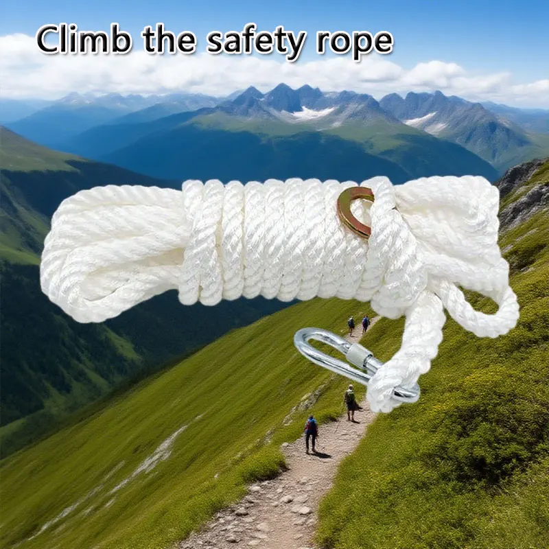Safety Ropes Multi-purpose Ropes Safety Belts for High-altitude Work Hoisting Ropes and Ropes for Preventing Falls From Heights
Safety Ropes Multi-purpose Ropes Safety Belts for High-altitude Work Hoisting Ropes and Ropes for Preventing Falls From Heights