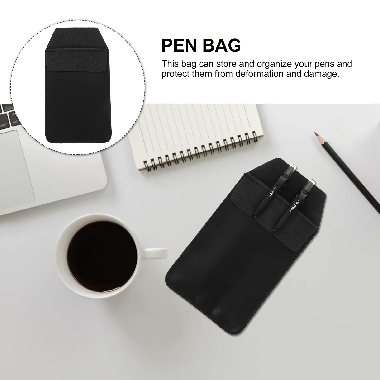3pcs Pu Pocket Pencil Case Pen Bag Storage Organizer Nurse Protector Leakproof Reusable Pouch For Office Doctor Hospital 
3pcs Pu Pocket Pencil Case Pen Bag Storage Organizer Nurse Protector Leakproof Reusable Pouch For Office Doctor Hospital