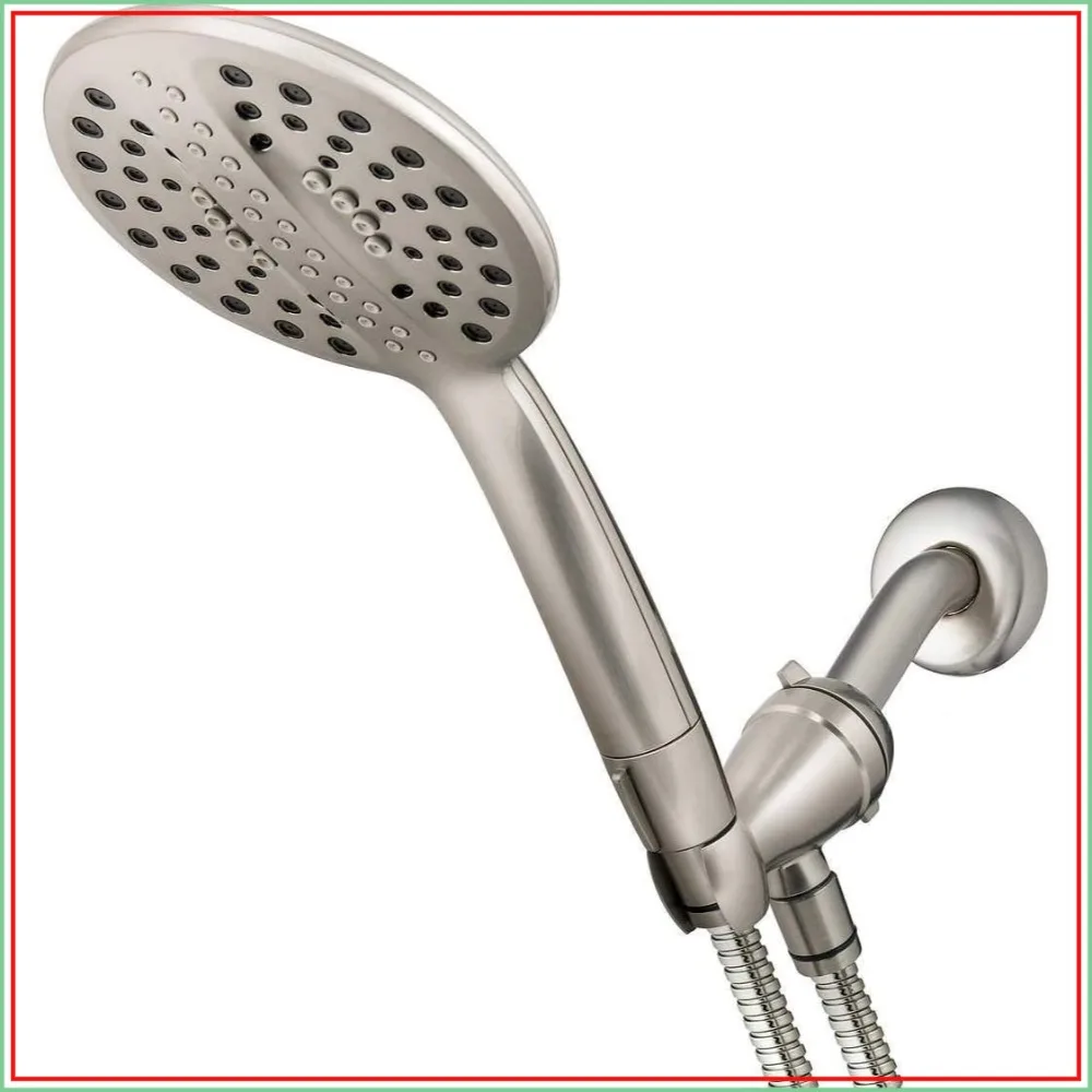 Ultrathin Hand Held Shower Head with PowerPulse Massage, 5 Settings, Lightweight 1.5 lbs
Ultrathin Hand Held Shower Head with PowerPulse Massage, 5 Settings, Lightweight 1.5 lbs