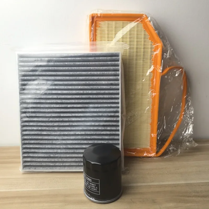 Filter Set for 24 Lantu Voyah Free Passion 1.5T Air Oil Filter Cabin Filter
Filter Set for 24 Lantu Voyah Free Passion 1.5T Air Oil Filter Cabin Filter