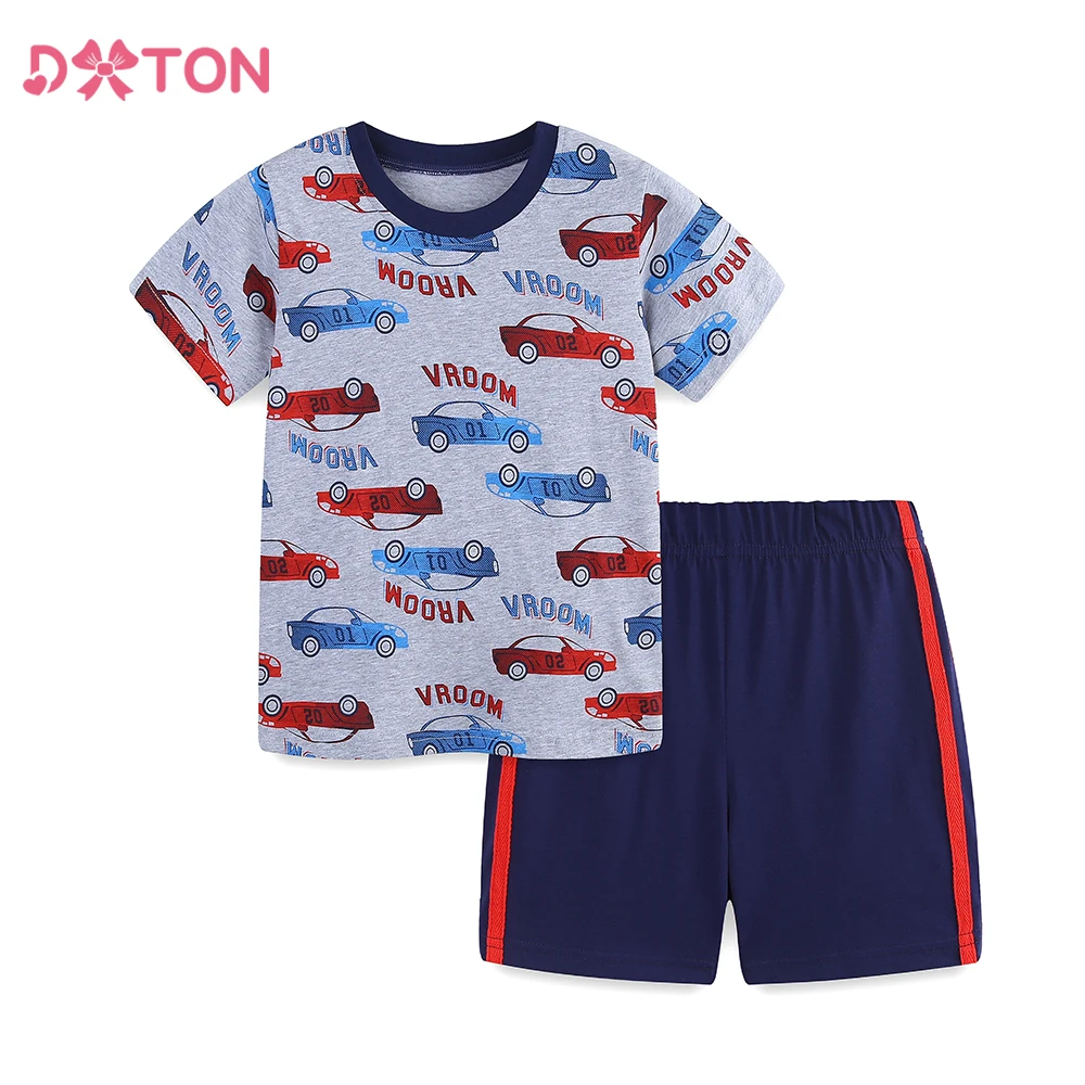 DXTON Children Boys 2Pcs Sets Summer Kids Clothes Cotton Baby Boy's Suit Car Printed Top & Shorts Letter Cool Daily Clothing
DXTON Children Boys 2Pcs Sets Summer Kids Clothes Cotton Baby Boy's Suit Car Printed Top & Shorts Letter Cool Daily Clothing
