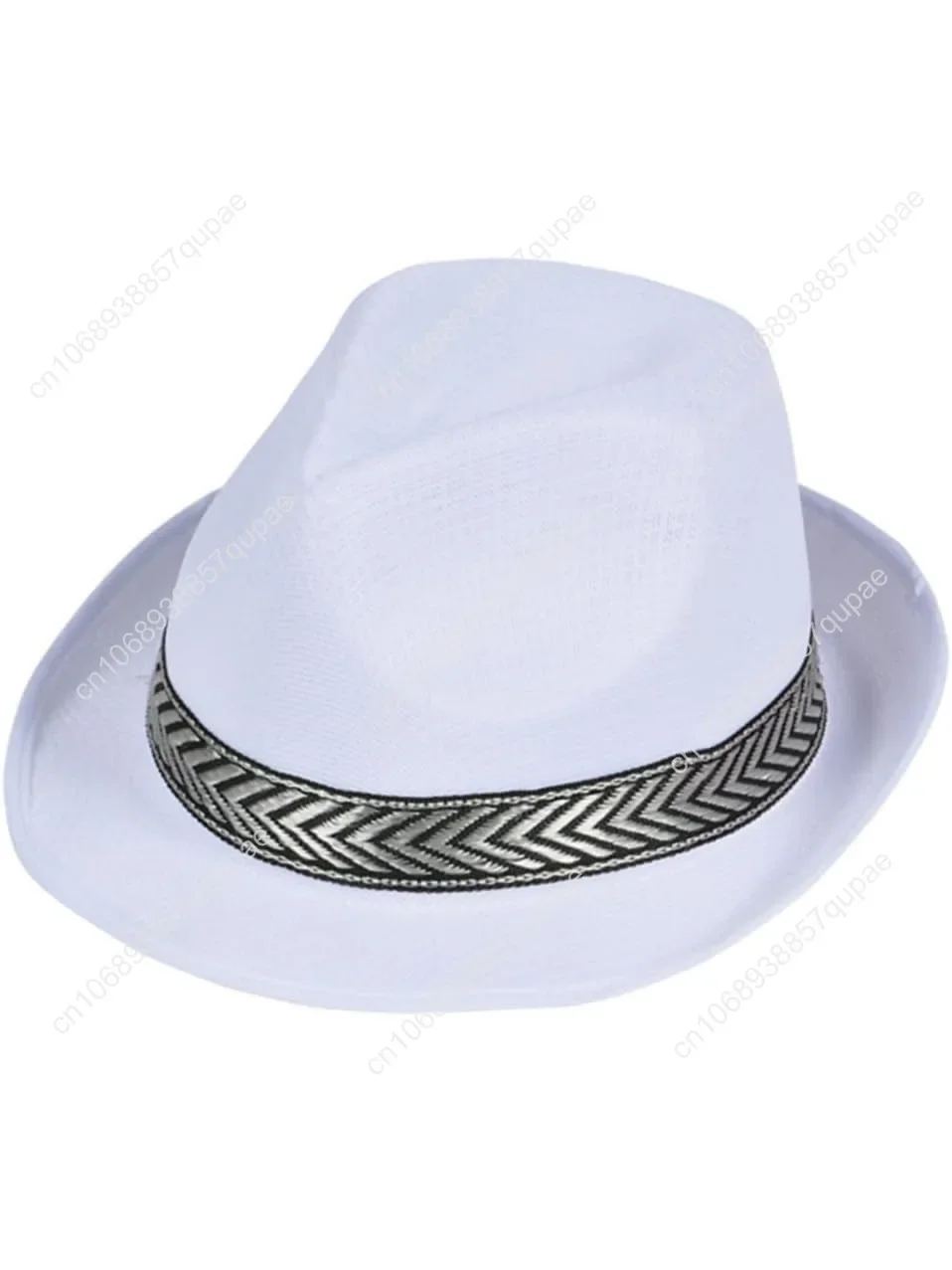 Rhode Island Novelty White MESH Fedora 
Rhode Island Novelty White MESH Fedora