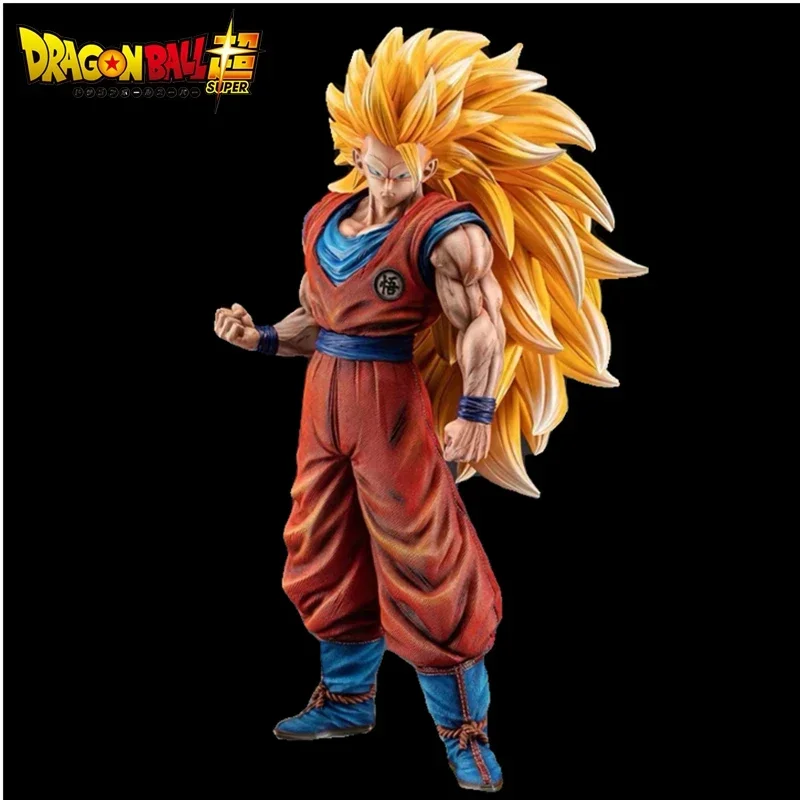 30cm Dragon Ball Z Anime Figure Son Goku Super Saiyan 3 Action Figure Yellow Hair Pvc Figurine Decoration Collectible Model Toys
30cm Dragon Ball Z Anime Figure Son Goku Super Saiyan 3 Action Figure Yellow Hair Pvc Figurine Decoration Collectible Model Toys
