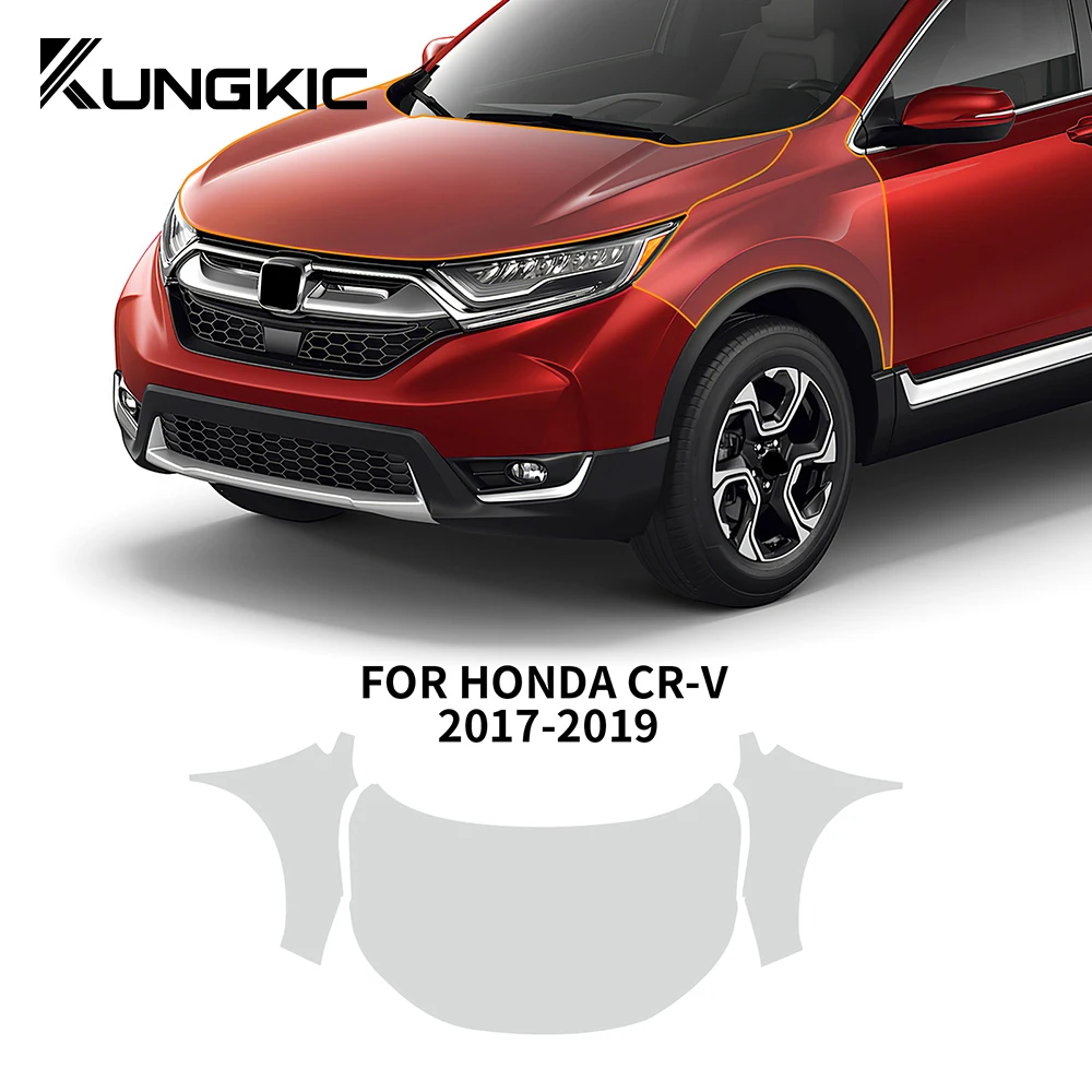 Наклейка против царапин для Honda CR-V 2017-2019, оригинальная прозрачная пленка из ТПУ для защиты краски на кузове автомобиля
Наклейка против царапин для Honda CR-V 2017-2019, оригинальная прозрачная пленка из ТПУ для защиты краски на кузове автомобиля