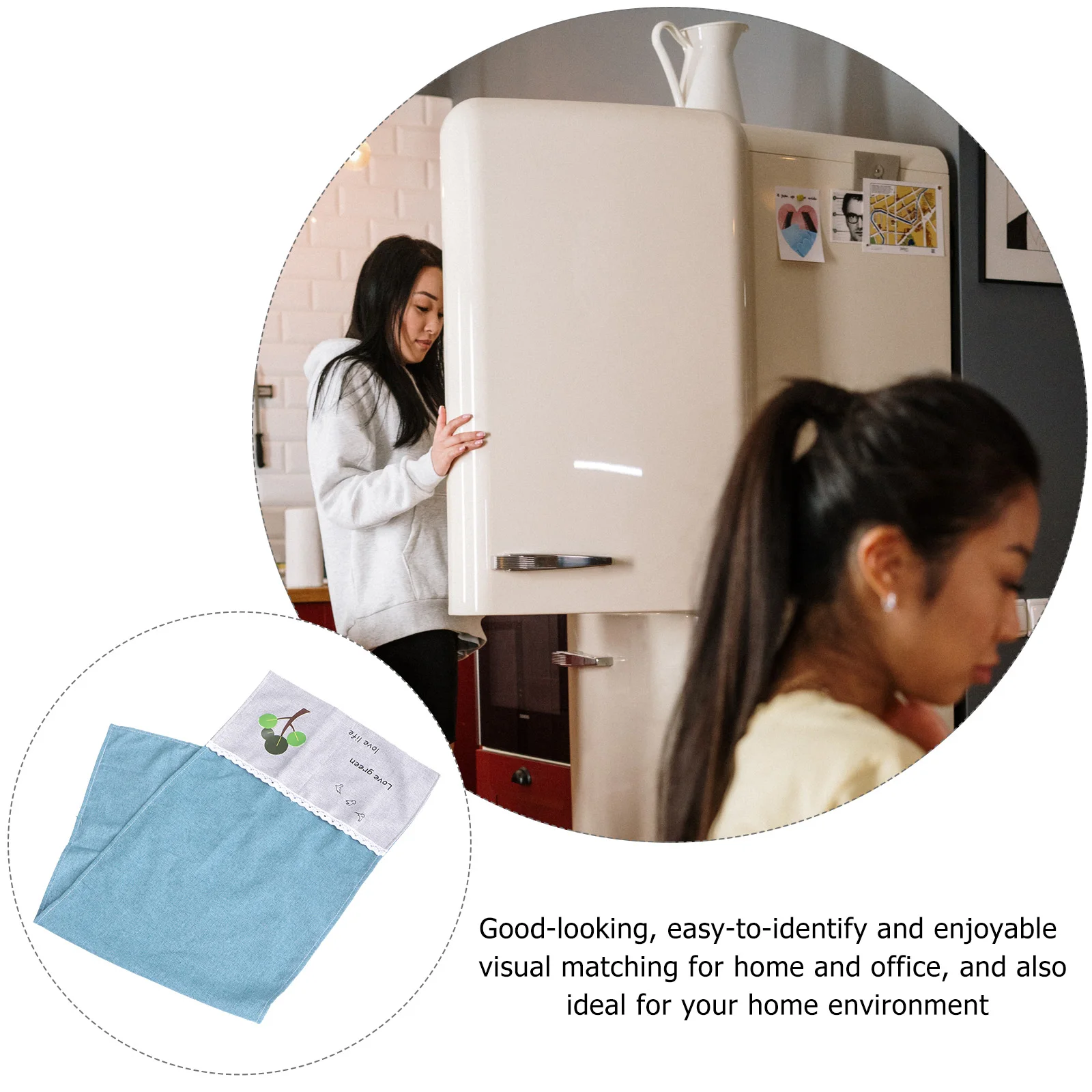 Refrigerator Dust Cover Cotton Fridge Microwave Oven Cloth Home Appliances Covering Kitchenware Part Decorative 
Refrigerator Dust Cover Cotton Fridge Microwave Oven Cloth Home Appliances Covering Kitchenware Part Decorative