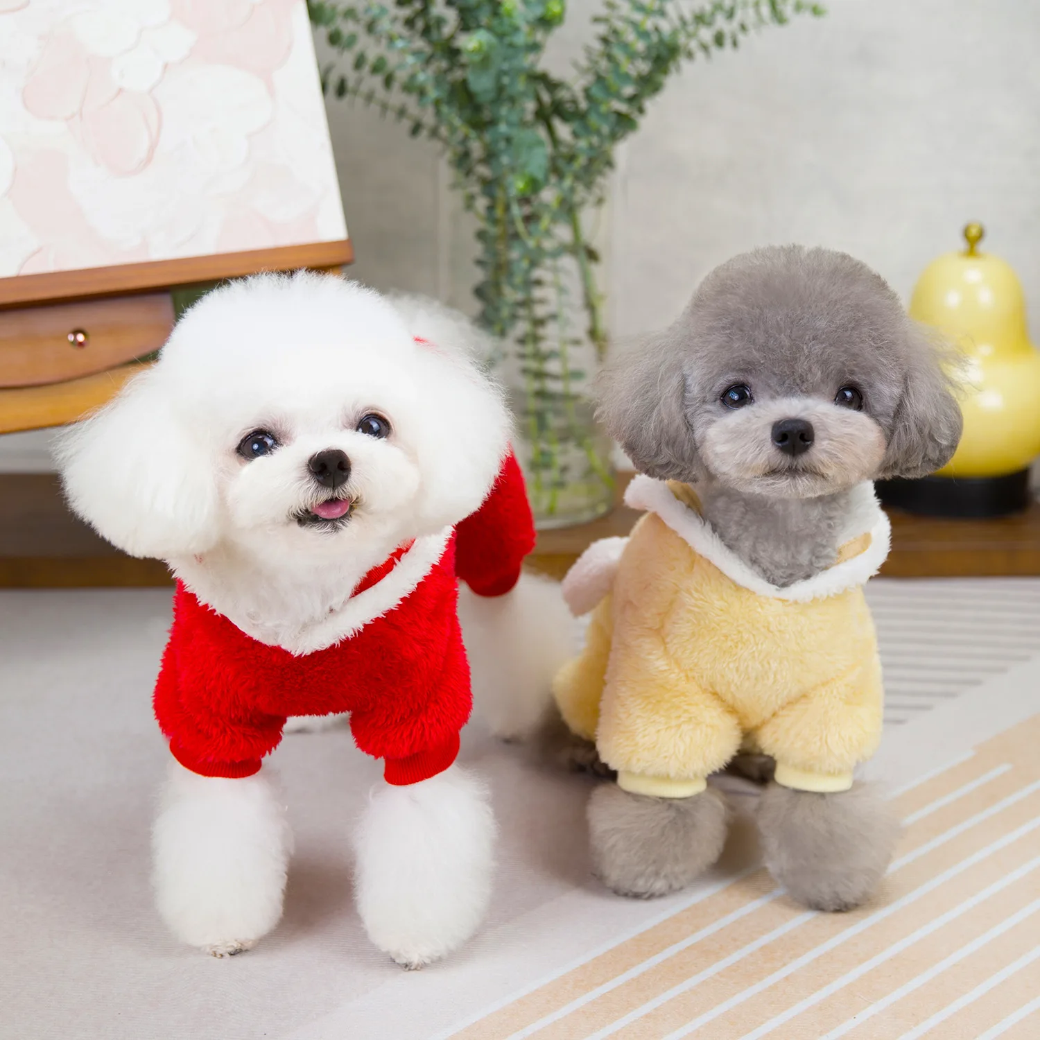 Dogs Coat Jumpsuit Dog Winter Clothes Chihuahua Zipper Puppy Dachshund Warm Clothing Four-Leg French Bulldog Pet Dog Accessories
Dogs Coat Jumpsuit Dog Winter Clothes Chihuahua Zipper Puppy Dachshund Warm Clothing Four-Leg French Bulldog Pet Dog Accessories