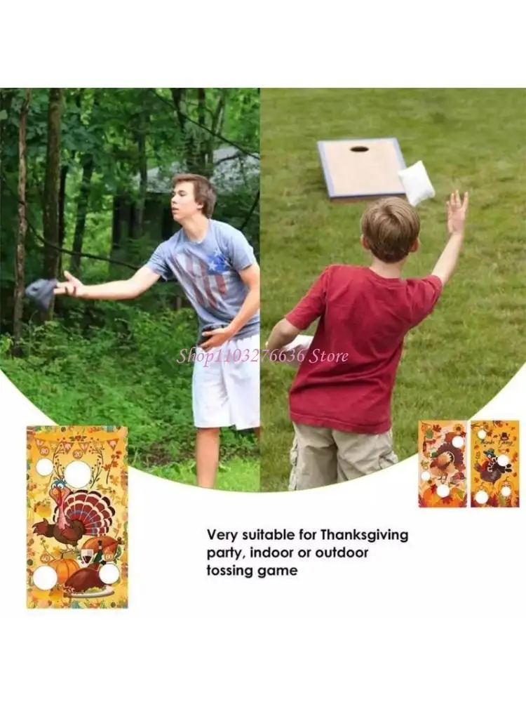 R6FD Thanksgiving Bean Bag Game Set Toy for w/ 3 Sandbags Parent-Child Interaction To
R6FD Thanksgiving Bean Bag Game Set Toy for w/ 3 Sandbags Parent-Child Interaction To