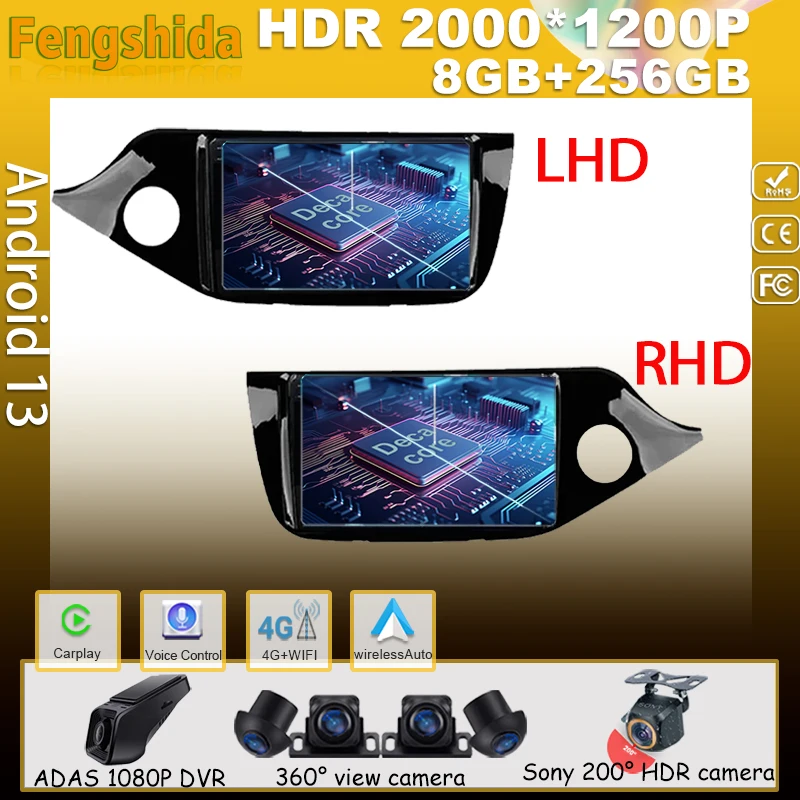 Auto Screen Android For Kia Ceed 2 JD 2012 - 2018 Car Stereo Video Navigation Carplay DVD No 2din Radio WIFI QLED GPS Player CPU
Auto Screen Android For Kia Ceed 2 JD 2012 - 2018 Car Stereo Video Navigation Carplay DVD No 2din Radio WIFI QLED GPS Player CPU