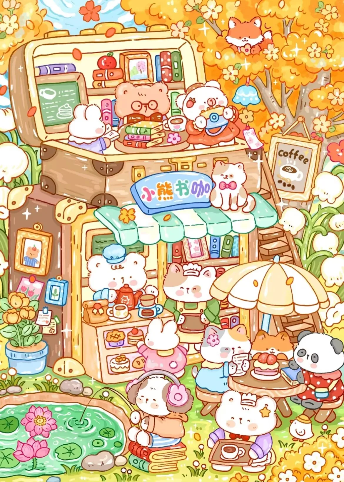 9ct 120x90cm Book Shop Bears Cartoon Embroidery DIY Chinese Style Printed Kits Cross Stitch Needlework Set Home Decor Crafts
9ct 120x90cm Book Shop Bears Cartoon Embroidery DIY Chinese Style Printed Kits Cross Stitch Needlework Set Home Decor Crafts