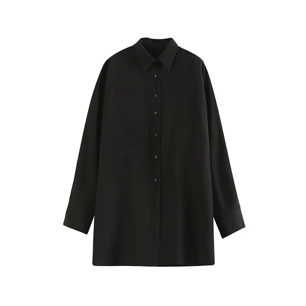 Women 2023 New Fashion back Waist closure design Loose Casual Blouses Vintage Long Sleeve Button-up Female Shirts Chic Tops
Women 2023 New Fashion back Waist closure design Loose Casual Blouses Vintage Long Sleeve Button-up Female Shirts Chic Tops
