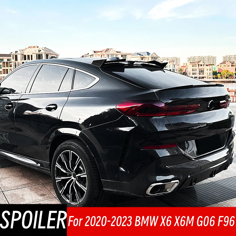 For BMW X6 X6M G06 F96 2020 2021 2022 2023 Rear Roof Window Trunk Lid Spoiler Wings Car Black Carbon Exterior Tuning Accessories
For BMW X6 X6M G06 F96 2020 2021 2022 2023 Rear Roof Window Trunk Lid Spoiler Wings Car Black Carbon Exterior Tuning Accessories