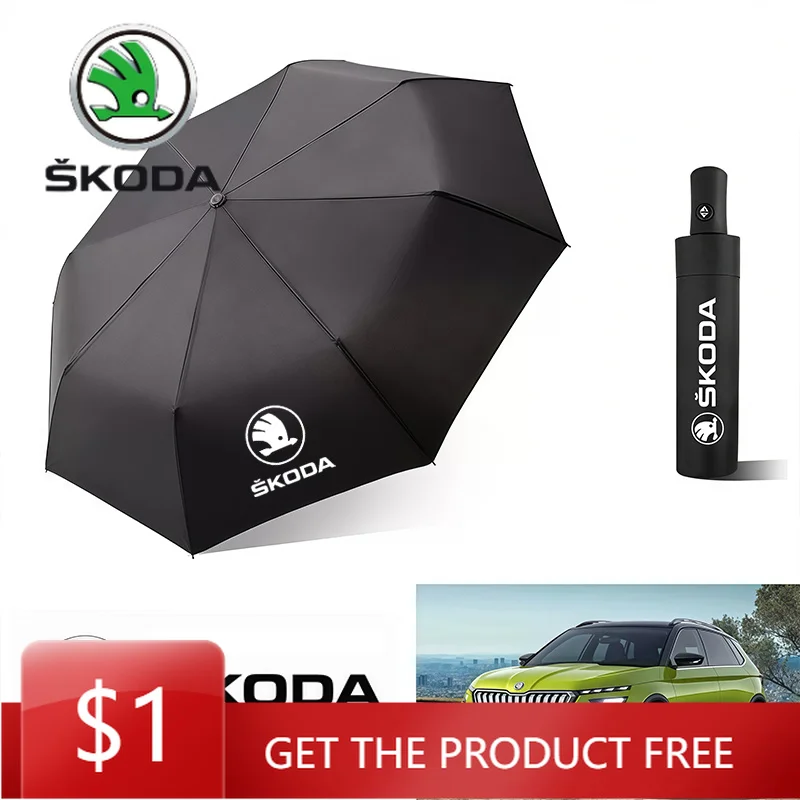 Car Sticker Car Accessories Portable Fully Auto Umbrella Folding Windproof Parasol For Skoda Mk3 Kamiq Kodiaq Karoq Octavia Yeti
Car Sticker Car Accessories Portable Fully Auto Umbrella Folding Windproof Parasol For Skoda Mk3 Kamiq Kodiaq Karoq Octavia Yeti