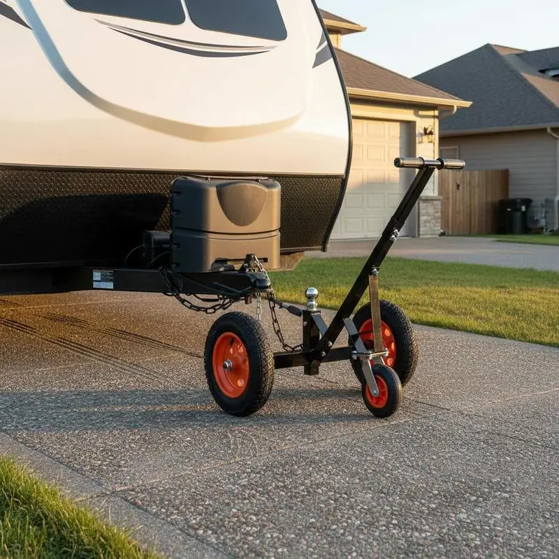 Heavy-Duty Towing Mover 1000lbs Tongue Capacity For RV Moving, Boat Storage, Utility Transport, Carbon Steel Construction 2-inch Hitch Ball 14-inch Pneumatic Wheels Portable Manual Maneuvering Tool
Heavy-Duty Towing Mover 1000lbs Tongue Capacity For RV Moving, Boat Storage, Utility Transport, Carbon Steel Construction 2-inch Hitch Ball 14-inch Pneumatic Wheels Portable Manual Maneuvering Tool