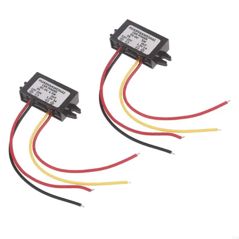 77UB Car Power Converters DC12V-24V to 1.5V Regulator Direct Current Converters Direct Current Conversion for 1.5V Device
77UB Car Power Converters DC12V-24V to 1.5V Regulator Direct Current Converters Direct Current Conversion for 1.5V Device