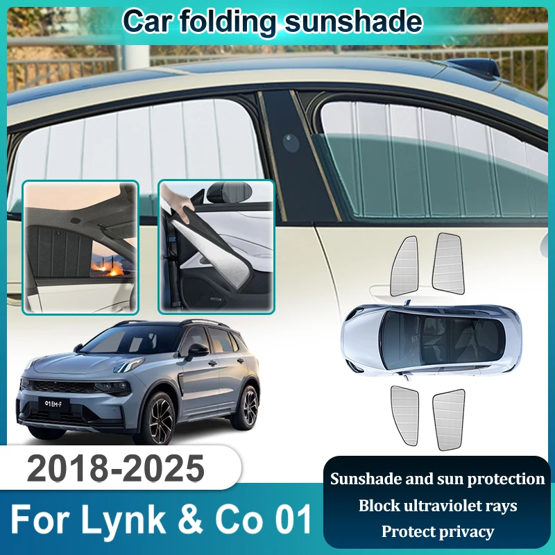 Car Foldable Cover Sunshades For Lynk Co 01 Tuning Parts 2018-2025 Windshield Sun Visor Side Windows Shaby Sunshade Accessories
Car Foldable Cover Sunshades For Lynk Co 01 Tuning Parts 2018-2025 Windshield Sun Visor Side Windows Shaby Sunshade Accessories