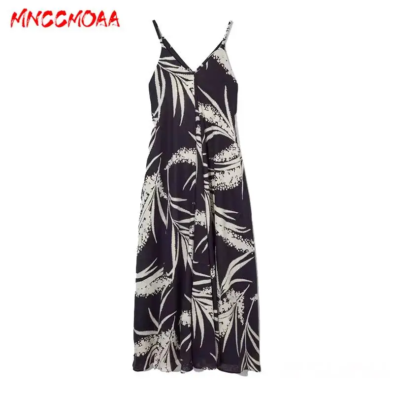 MNCCMOAA-Women's V-Neck Sleeveless Midi Dress, Female Casual Loose Pleat Beach Dresses, Summer Fashion Printing, 2024
MNCCMOAA-Women's V-Neck Sleeveless Midi Dress, Female Casual Loose Pleat Beach Dresses, Summer Fashion Printing, 2024