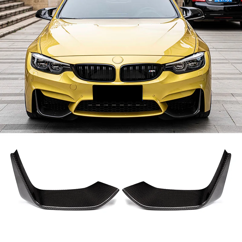 Dry Carbon Fiber MP Style Front Bumper Lips Side Splitters Flaps for BMW F80 F81 M3 F82 F83 M4 2014-2019
Dry Carbon Fiber MP Style Front Bumper Lips Side Splitters Flaps for BMW F80 F81 M3 F82 F83 M4 2014-2019