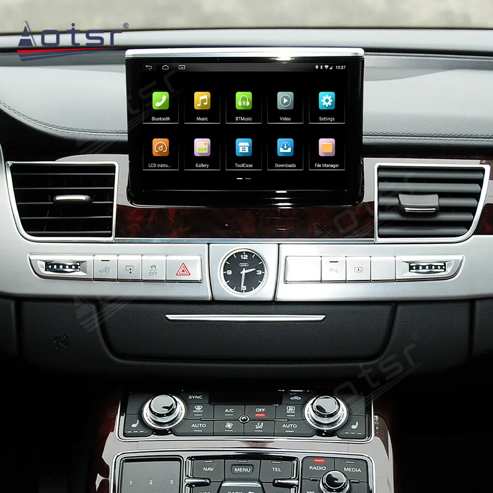 Android Screen Car Multimedia Radio Player For Audi A8 2009+ Auto GPS Navigation Carplay
Android Screen Car Multimedia Radio Player For Audi A8 2009+ Auto GPS Navigation Carplay