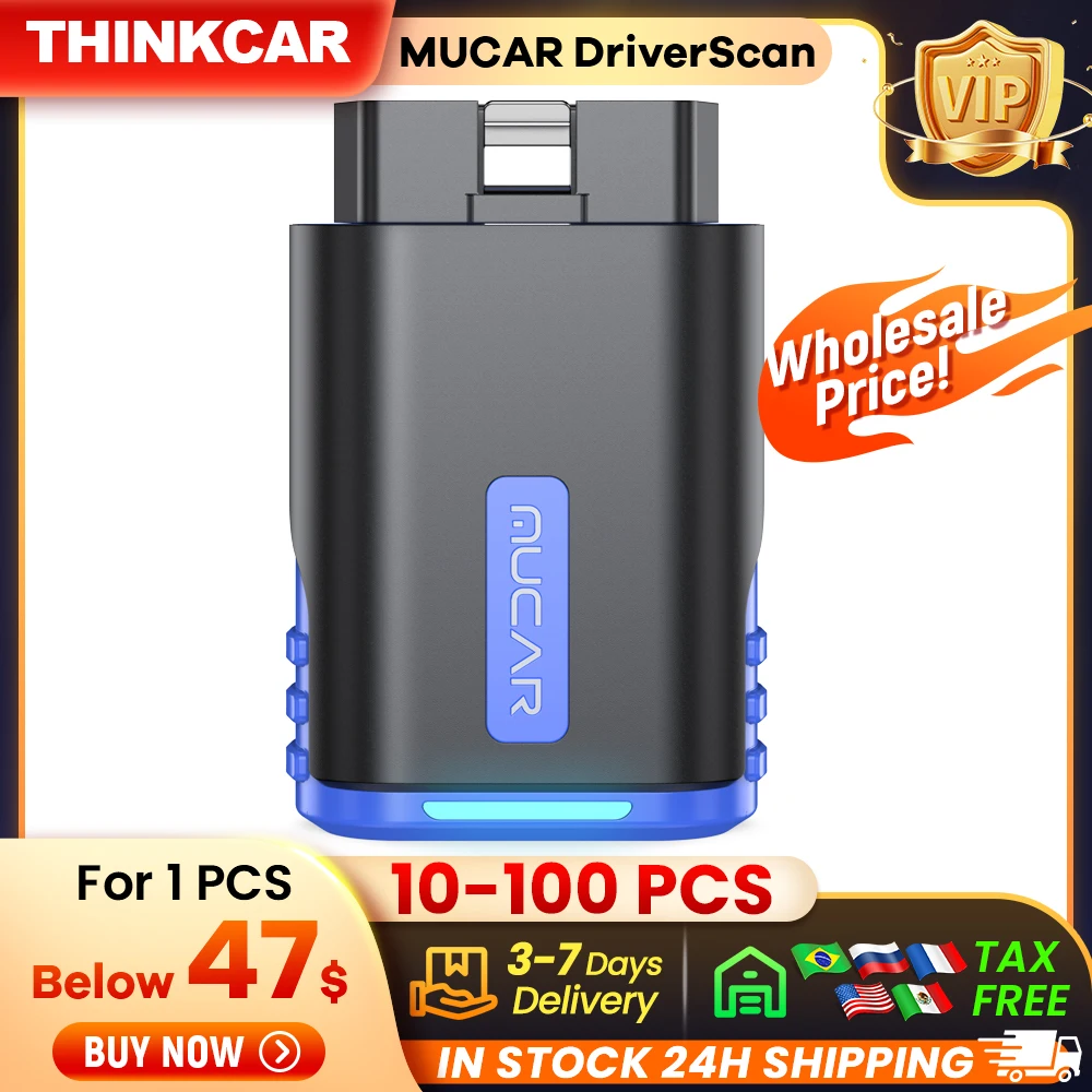 Диагностический сканер MUCAR DriverScan OBD2, Bluetooth-сканер для автомобилей, 10-100 шт.
Диагностический сканер MUCAR DriverScan OBD2, Bluetooth-сканер для автомобилей, 10-100 шт.