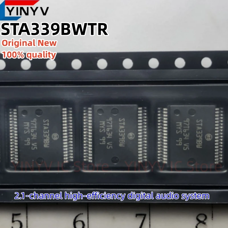 5 шт. STA339BWTR STA339BW SSOP-36 STA339 2.1-канальная высокоэффективная цифровая аудиосистема, чипсет, оригинальный, новый, 100% качество
5 шт. STA339BWTR STA339BW SSOP-36 STA339 2.1-канальная высокоэффективная цифровая аудиосистема, чипсет, оригинальный, новый, 100% качество