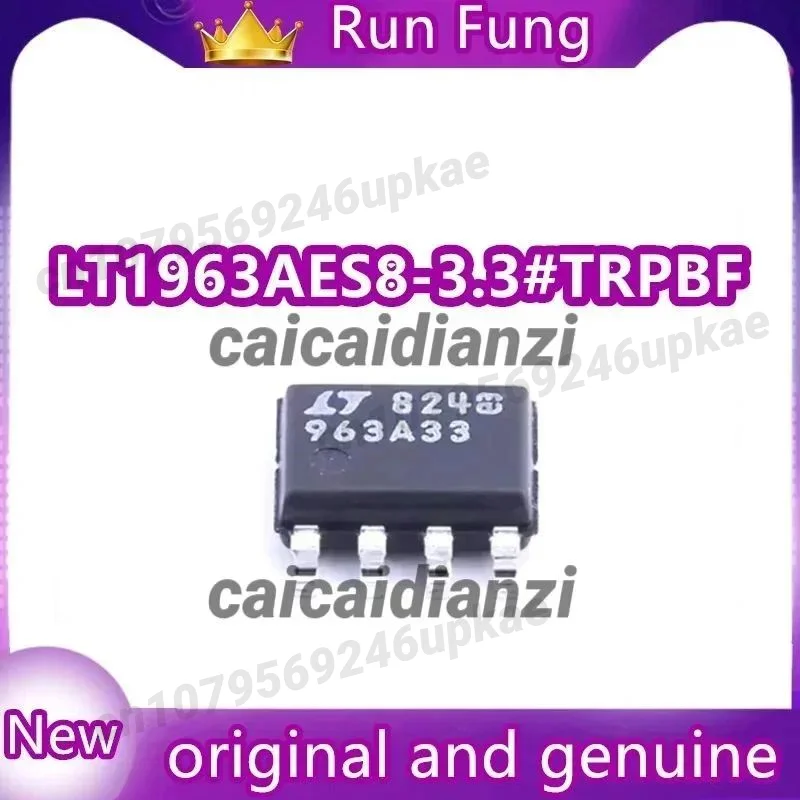 10Pcs/Lot LT1963AES8-3.3#TRPBF LT1963AES8-3.3 Linear Voltage Regulator IC Positive Fixed 1 Output 1.5A 8-SO New Original
10Pcs/Lot LT1963AES8-3.3#TRPBF LT1963AES8-3.3 Linear Voltage Regulator IC Positive Fixed 1 Output 1.5A 8-SO New Original