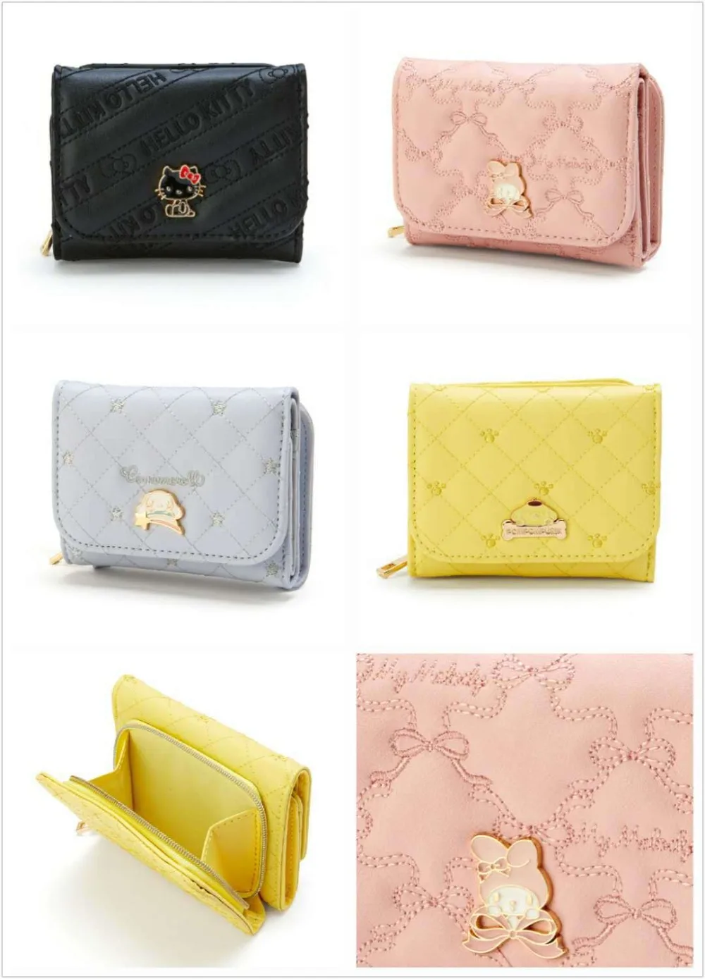 Sanrio Kawaii Hello Kitty Anime My Melody Kuromi Handbag Cute Cartoon Cinnamoroll Fashion Wallet Phone Storage Case Girls Gifts
Sanrio Kawaii Hello Kitty Anime My Melody Kuromi Handbag Cute Cartoon Cinnamoroll Fashion Wallet Phone Storage Case Girls Gifts