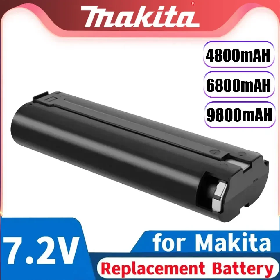 For Makita 7.2v Power Tool Battery 3700D 3700DW 4071D 4073D 4307D 4307DW 4770D 6002D 6002DW 6002DWK 6010D
For Makita 7.2v Power Tool Battery 3700D 3700DW 4071D 4073D 4307D 4307DW 4770D 6002D 6002DW 6002DWK 6010D