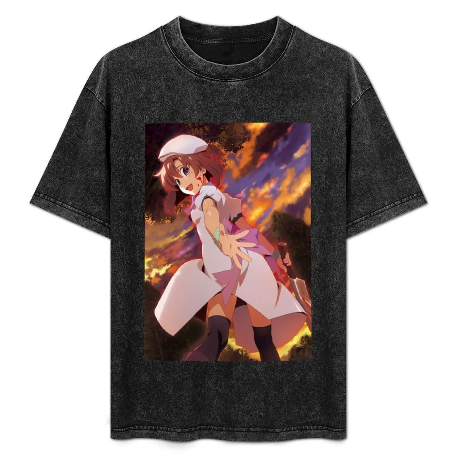 Higurashi no Naku Koro ni Gou T-Shirt Work Casual Loose Fit T-Shirt
Higurashi no Naku Koro ni Gou T-Shirt Work Casual Loose Fit T-Shirt