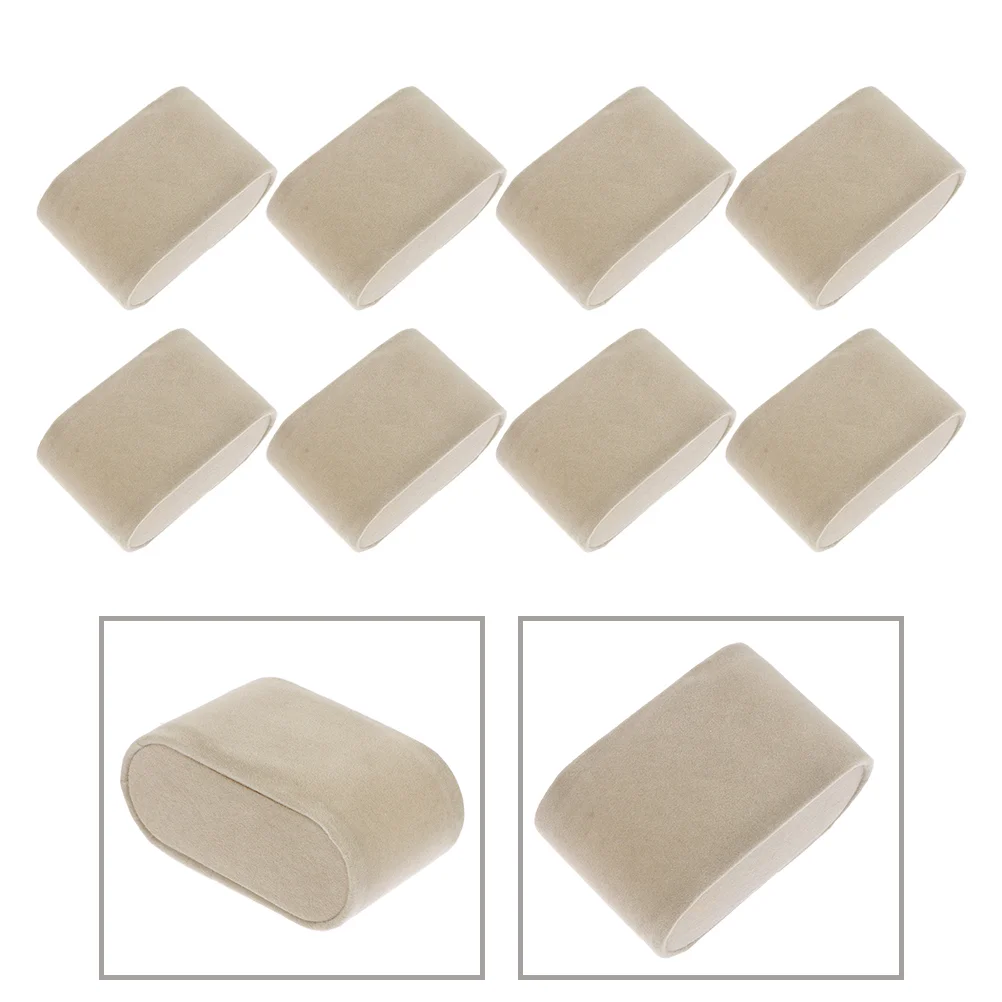 8 Pcs Watch Pillow Mild Material Bracelet Storage Bangle Display Replacement Rubber Embryo Small Holder
8 Pcs Watch Pillow Mild Material Bracelet Storage Bangle Display Replacement Rubber Embryo Small Holder