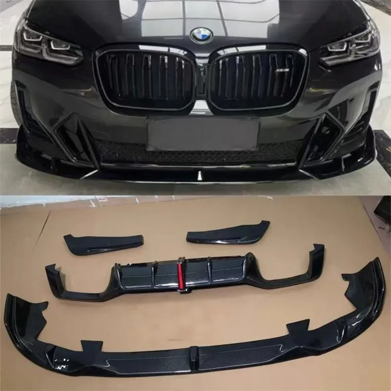 For BMW X3 X4 X3M X4M 2022-2024 ReaI Dry Carbon Bumper Front Lip Rear Lip Baojiao Spoiler Car Accessories Body Kit
For BMW X3 X4 X3M X4M 2022-2024 ReaI Dry Carbon Bumper Front Lip Rear Lip Baojiao Spoiler Car Accessories Body Kit