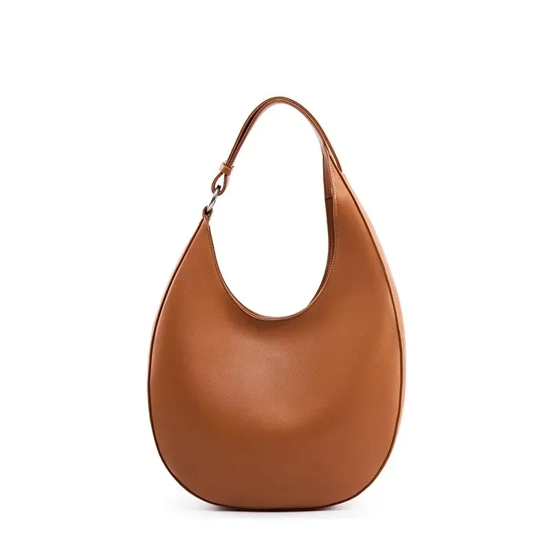 Genuine Leather Luxury Designer Handbag Women Classic Fashion Heteromorphism Crescent Shoulder Bag Simple Elegant Crossbody Bag
Genuine Leather Luxury Designer Handbag Women Classic Fashion Heteromorphism Crescent Shoulder Bag Simple Elegant Crossbody Bag