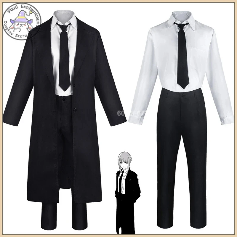 ABC123Popular Chainsaw Man Makima Role Playing Costume Black Uniform + Tie Full Set High Quality Halloween Comic Con P3;b,6/k'5;
ABC123Popular Chainsaw Man Makima Role Playing Costume Black Uniform + Tie Full Set High Quality Halloween Comic Con P3;b,6/k'5;