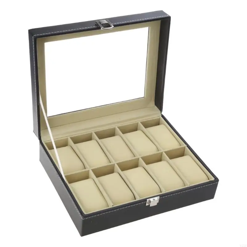 Y55f 10 Grids Watch Box Pu Кожаные часы для бокса для корпуса -ювелирного органазатора для хранения с блокировкой для женщин
Y55f 10 Grids Watch Box Pu Кожаные часы для бокса для корпуса -ювелирного органазатора для хранения с блокировкой для женщин