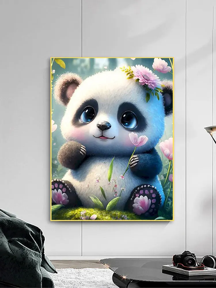 Cute Pet Panda Diamond Painting Cartoon Anime Adorable Animal Crystal Cross Stitch Wall Hanging Art Modern Simple Style Home ...
Cute Pet Panda Diamond Painting Cartoon Anime Adorable Animal Crystal Cross Stitch Wall Hanging Art Modern Simple Style Home ...