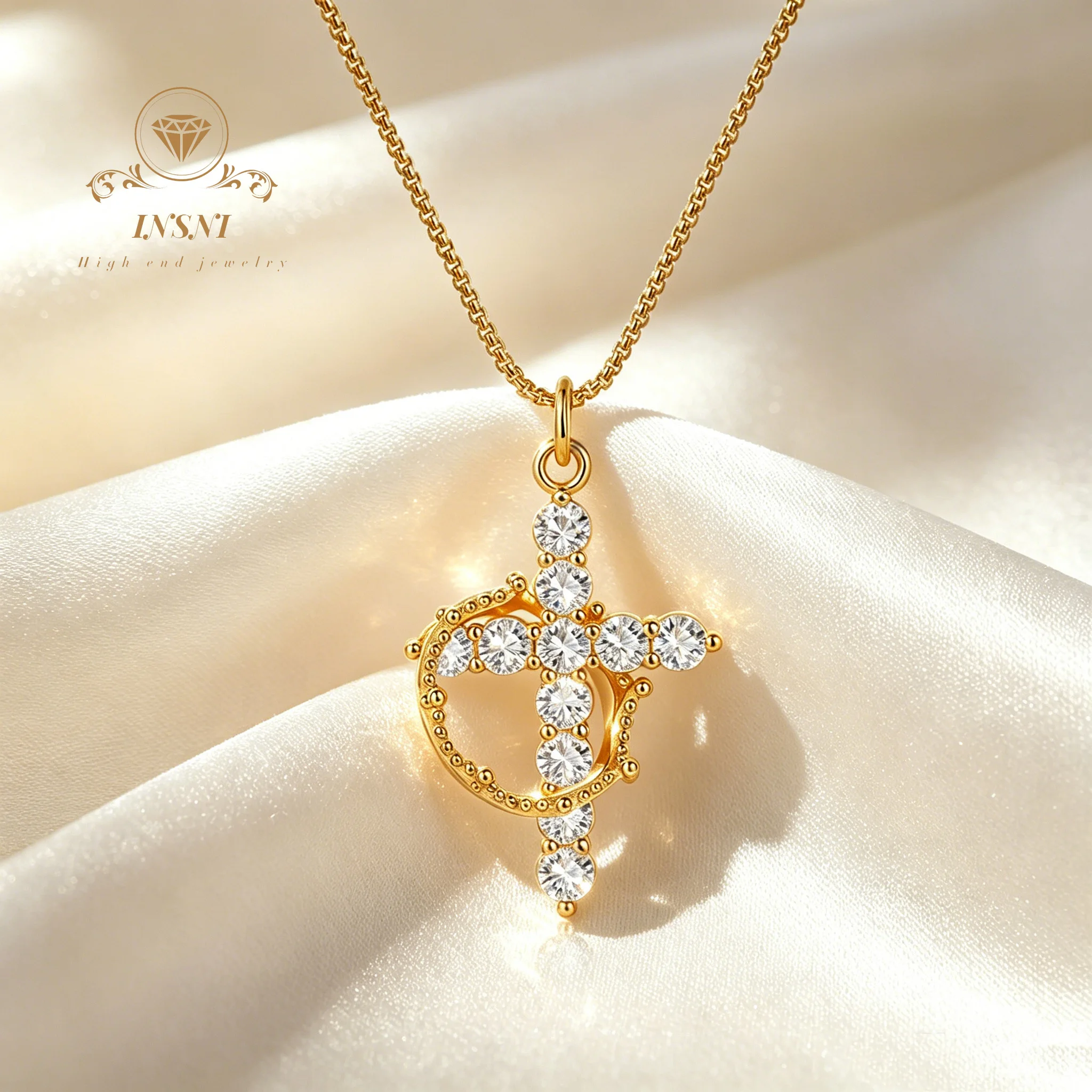 Cross Necklace Women's Fashion Niche Versatile High-end Sense Collarbone Chain Temperament High-end Trendy Jewelry Light Luxury
Cross Necklace Women's Fashion Niche Versatile High-end Sense Collarbone Chain Temperament High-end Trendy Jewelry Light Luxury