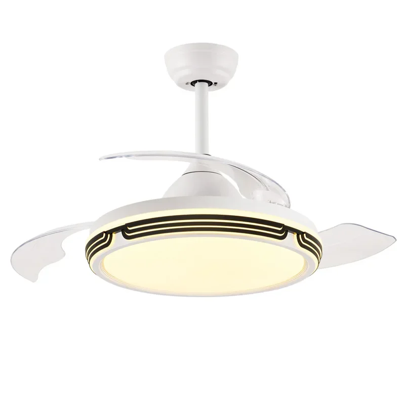 Simple modern fan light living room dining room bedroom creative ceiling fan light household silent with electric integrated 
Simple modern fan light living room dining room bedroom creative ceiling fan light household silent with electric integrated