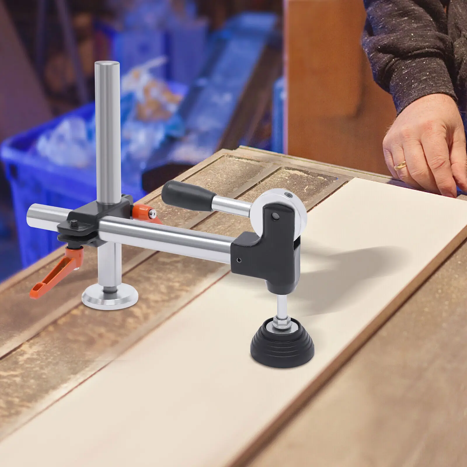 Woodworking Table Saw Presser Manual Clamp Precision Sliding Table Panel Saw Countertop
Woodworking Table Saw Presser Manual Clamp Precision Sliding Table Panel Saw Countertop