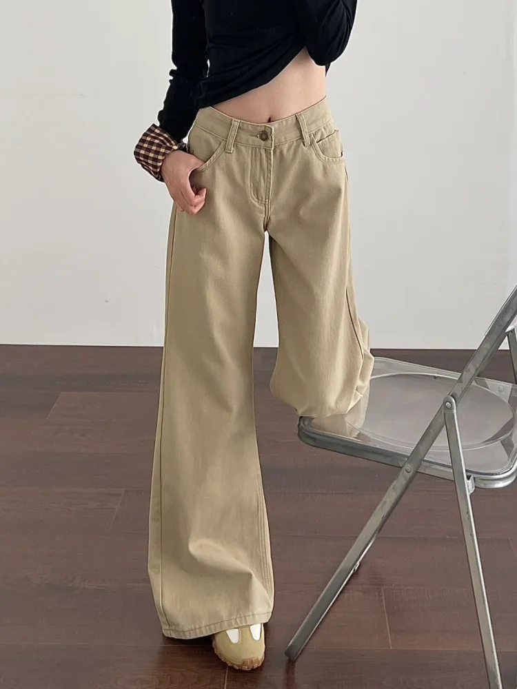 Thiened Fce Lined Khaki Широкие джинсовые джинсы Женские зимние новые свободные брюки больших размеров с высокой талией длиной до пола
Thiened Fce Lined Khaki Широкие джинсовые джинсы Женские зимние новые свободные брюки больших размеров с высокой талией длиной до пола