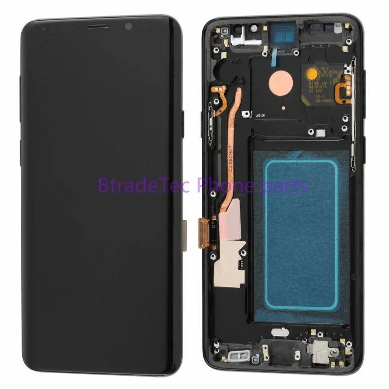 New OLED for Samsung Galaxy S9 Plus LCD display fix parts touch screen replacement with frame
New OLED for Samsung Galaxy S9 Plus LCD display fix parts touch screen replacement with frame