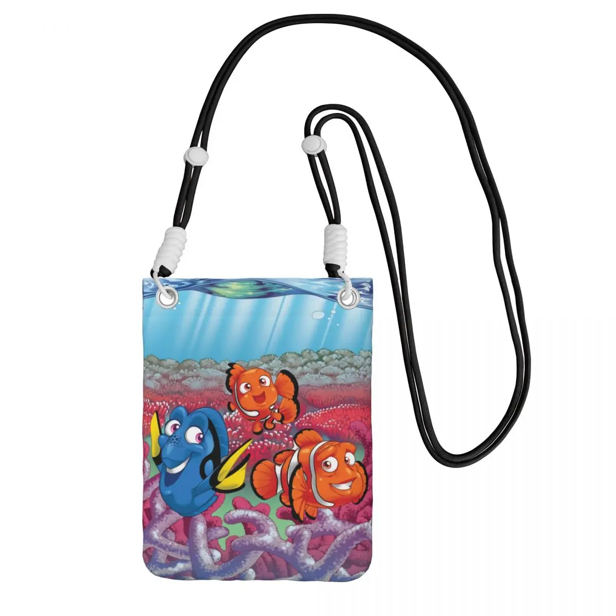 Custom Finding Nemo Carry A Mobile Phone Bag Diagonally Men Women Fish Cartoons Shoulder Crossbody Bag Adjustable Length Travel
Custom Finding Nemo Carry A Mobile Phone Bag Diagonally Men Women Fish Cartoons Shoulder Crossbody Bag Adjustable Length Travel