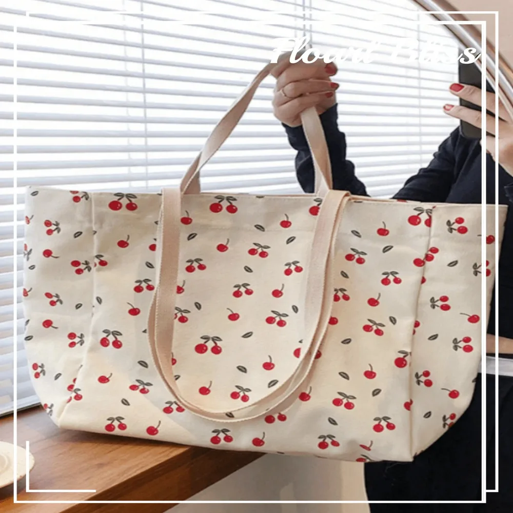 Многофункциональная сумка-тоут большой вместимости — с принтом свежей милой вишни для ежедневных мероприятий и покупок
Многофункциональная сумка-тоут большой вместимости — с принтом свежей милой вишни для ежедневных мероприятий и покупок