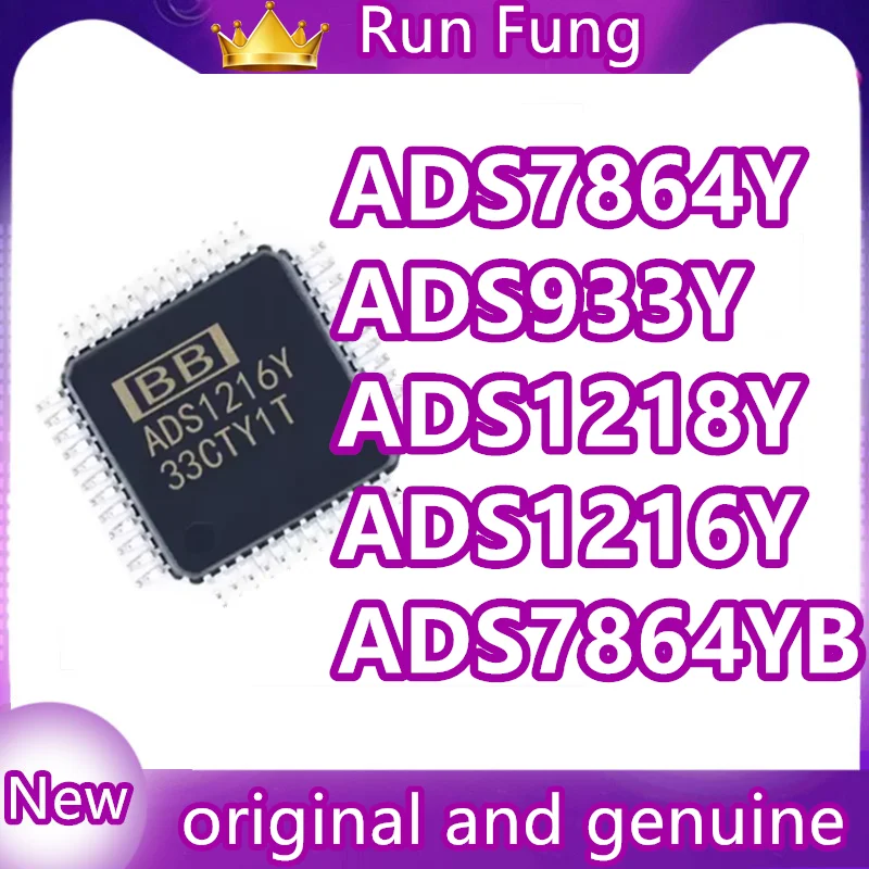 ADS1216Y ADS1218Y ADS7864Y ADS7864YB ADS933Y IC-чип TQFP-48, новый, оригинальный, 1 шт./лот
ADS1216Y ADS1218Y ADS7864Y ADS7864YB ADS933Y IC-чип TQFP-48, новый, оригинальный, 1 шт./лот