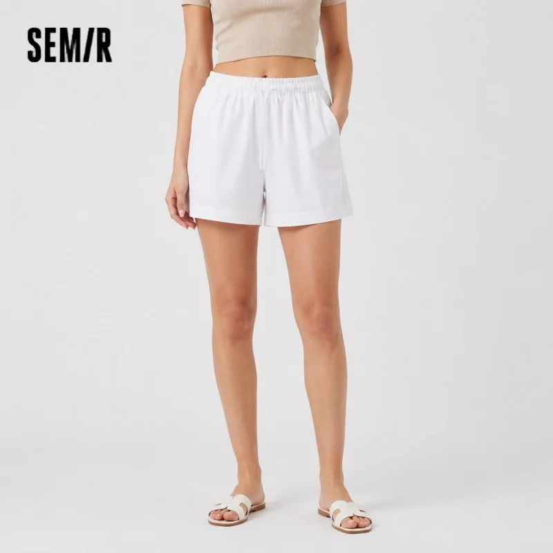 Semir Women Shorts Ruffle Draping Loose Casual Straight Shorts 2026 Summer Relaxed Style
Semir Women Shorts Ruffle Draping Loose Casual Straight Shorts 2026 Summer Relaxed Style