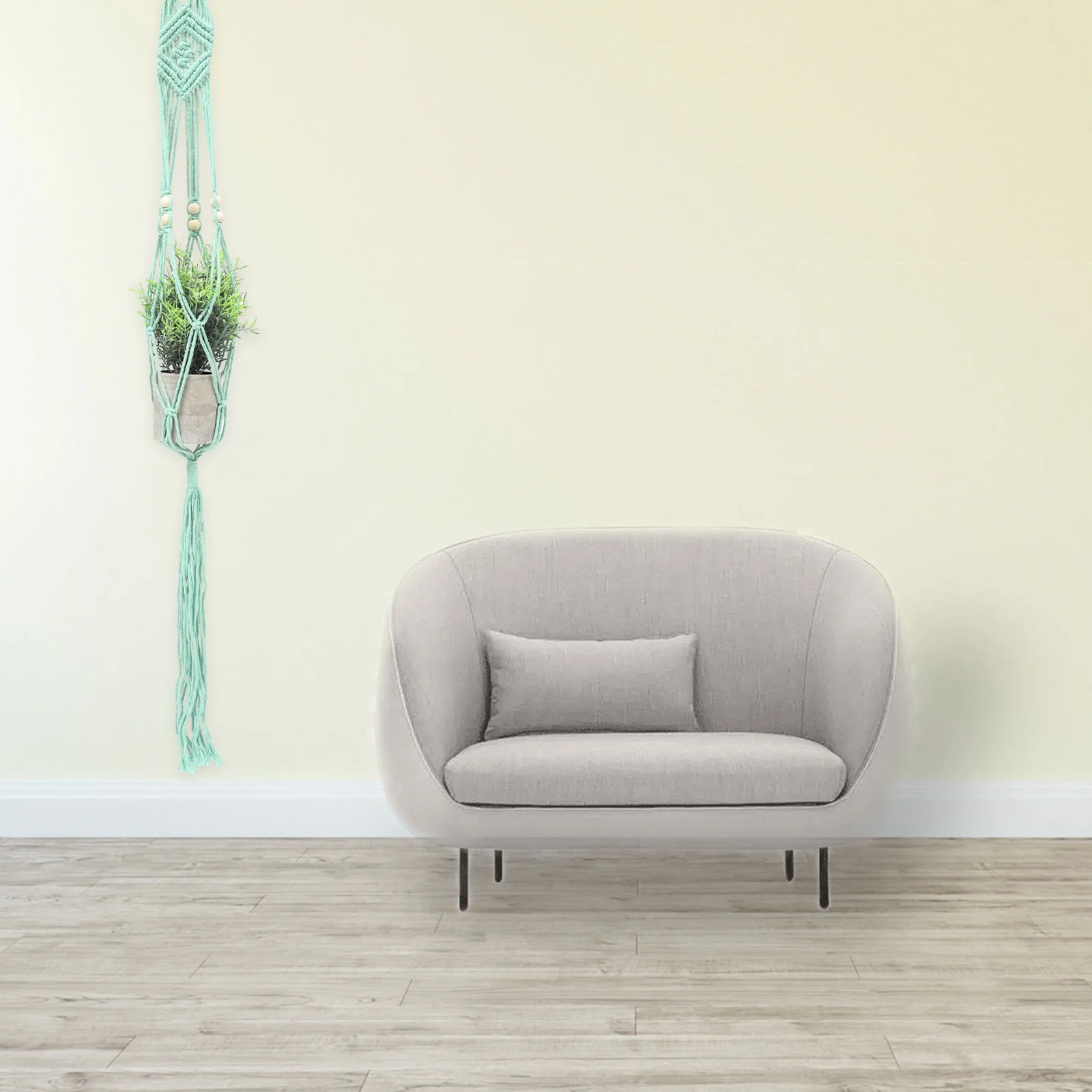 Macrame Indoor Plant Hanger Decorative Hanging Planter Holder Tassel Design for Indoor Garden Decor Macrame Plant Hanger
Macrame Indoor Plant Hanger Decorative Hanging Planter Holder Tassel Design for Indoor Garden Decor Macrame Plant Hanger