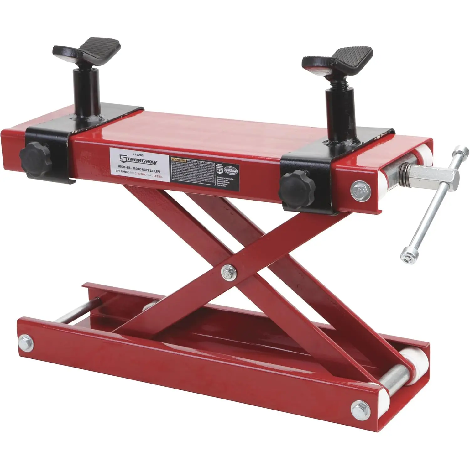 1000-Lb. Motorcycle Lift/Utility Vehicle Lift
1000-Lb. Motorcycle Lift/Utility Vehicle Lift