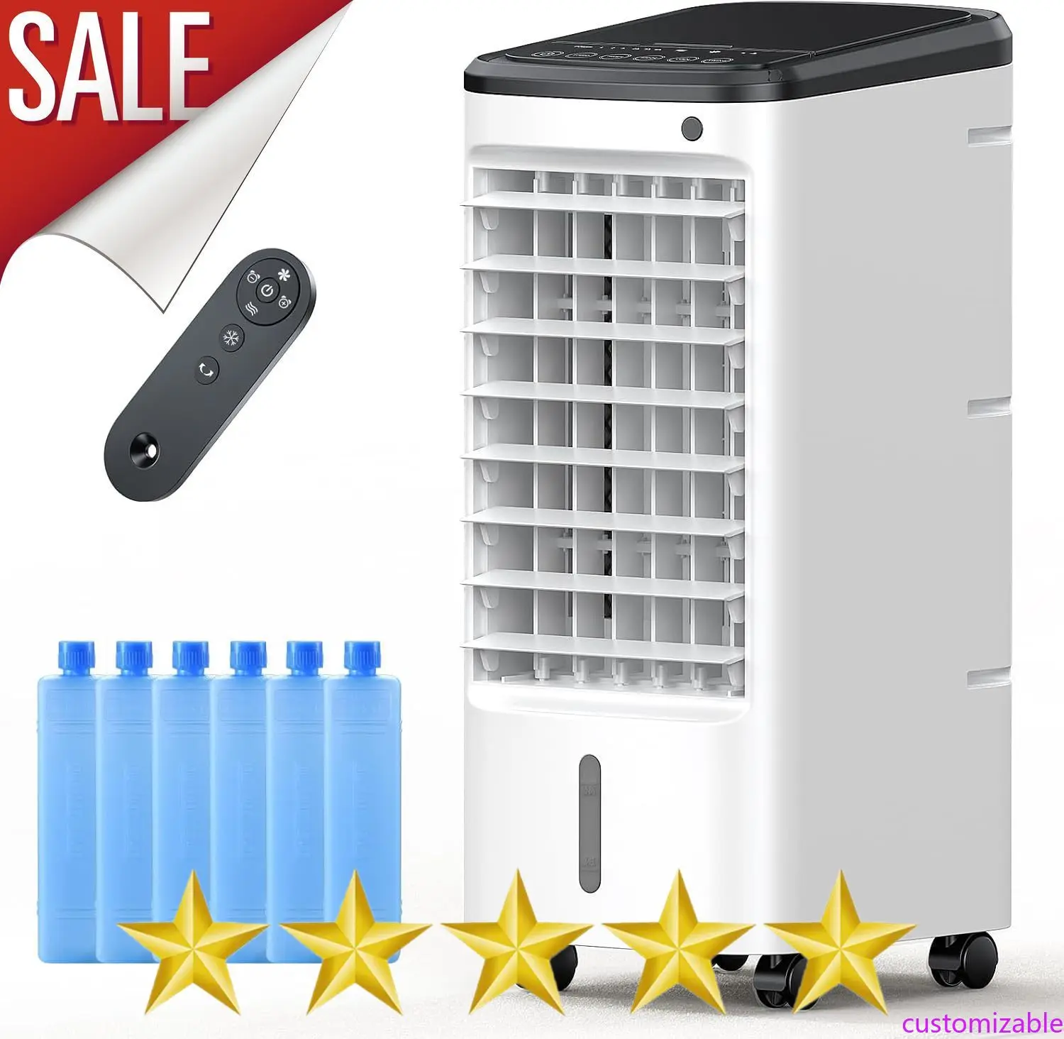Customizable Windowless Portable Air Conditioners with Remote, Ventless Ac Unit Ductless Air Cooler, Hoseless Quiet Evaporative
Customizable Windowless Portable Air Conditioners with Remote, Ventless Ac Unit Ductless Air Cooler, Hoseless Quiet Evaporative