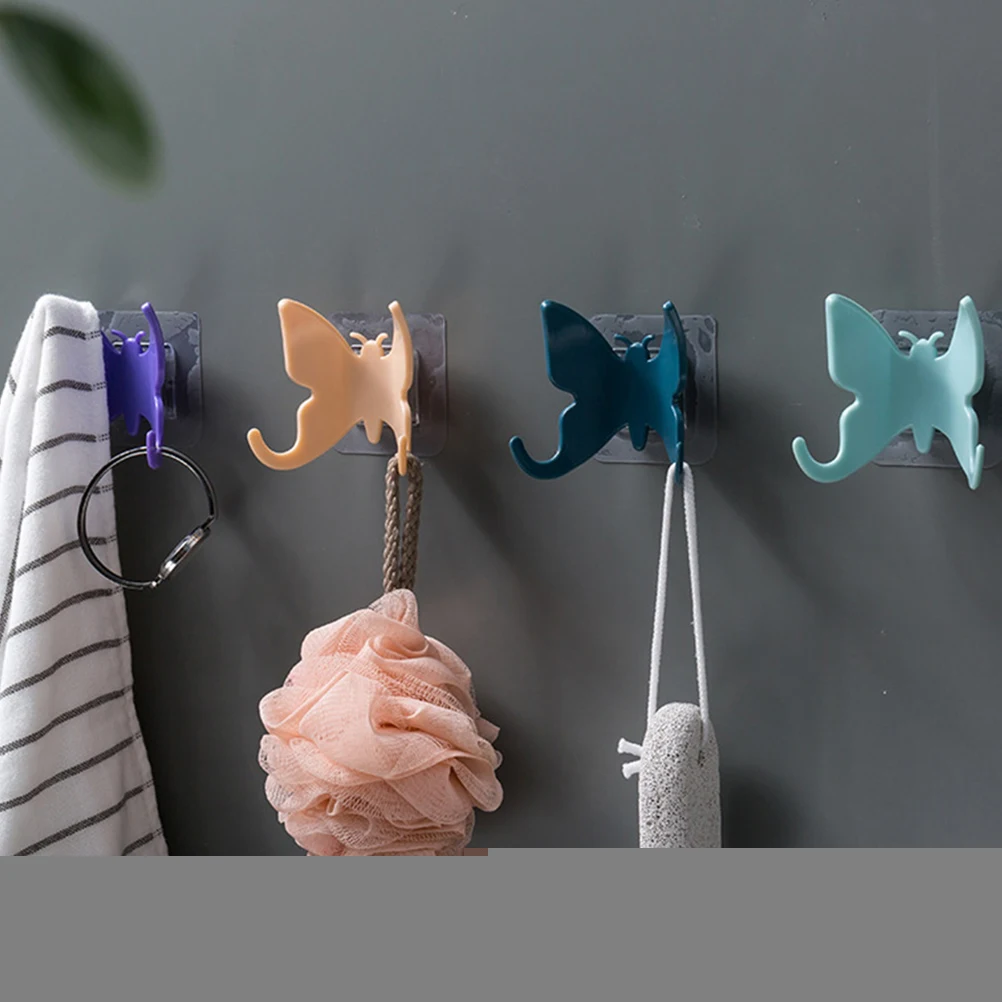 6 Pcs No Trace Hooks Bathroom Wall Kitchen Door Hooks for Hanging Keys Bags Decorative Pendants Premium Material Smooth Surface
6 Pcs No Trace Hooks Bathroom Wall Kitchen Door Hooks for Hanging Keys Bags Decorative Pendants Premium Material Smooth Surface
