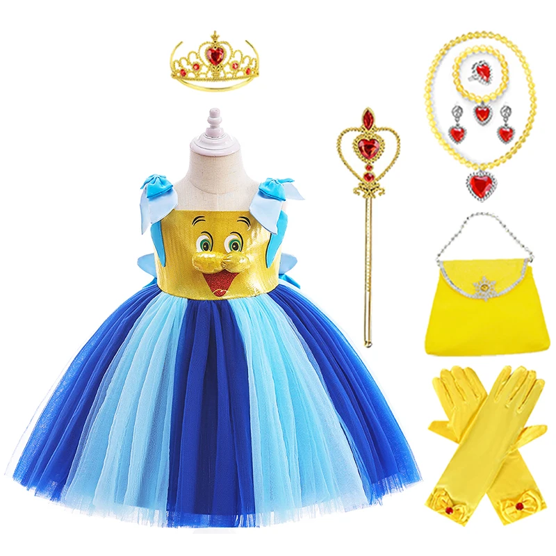 Cute Cartoon Spongebaby Cos Dress Crown Magic Wand Bag Gloves Necklace Bracelet Ring Earrings Set Animation Cosplay Costume
Cute Cartoon Spongebaby Cos Dress Crown Magic Wand Bag Gloves Necklace Bracelet Ring Earrings Set Animation Cosplay Costume